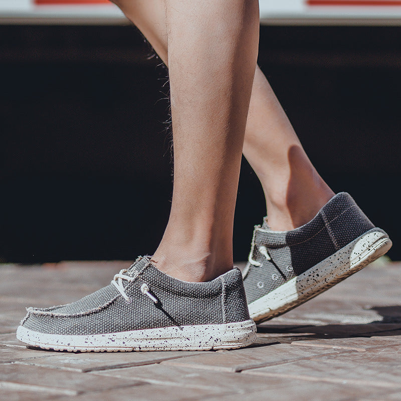 British Men's Casual Walking Canvas Shoes