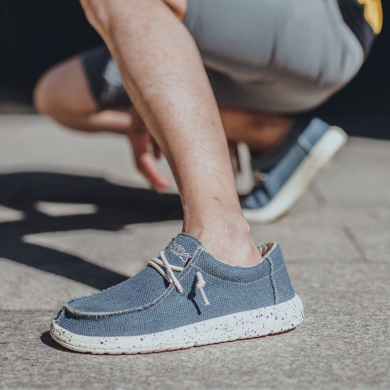 British Men's Casual Walking Canvas Shoes