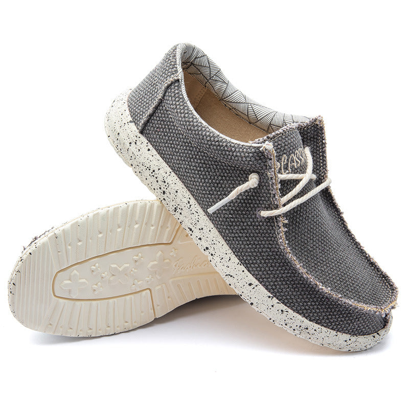 British Men's Casual Walking Canvas Shoes