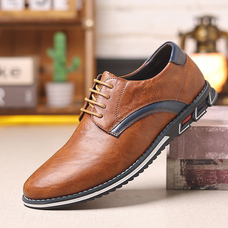 Men's Fashion Comfortable Walking Office Leather Shoes