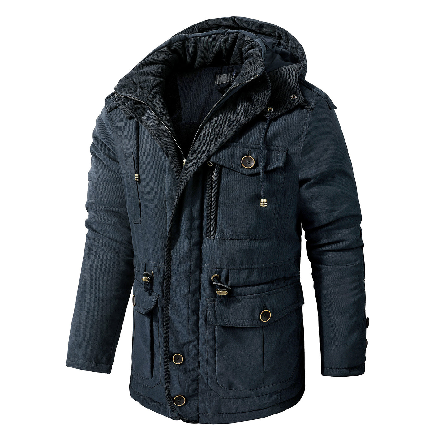 Men's Winter Thick Windproof Inner Fleece Jacket
