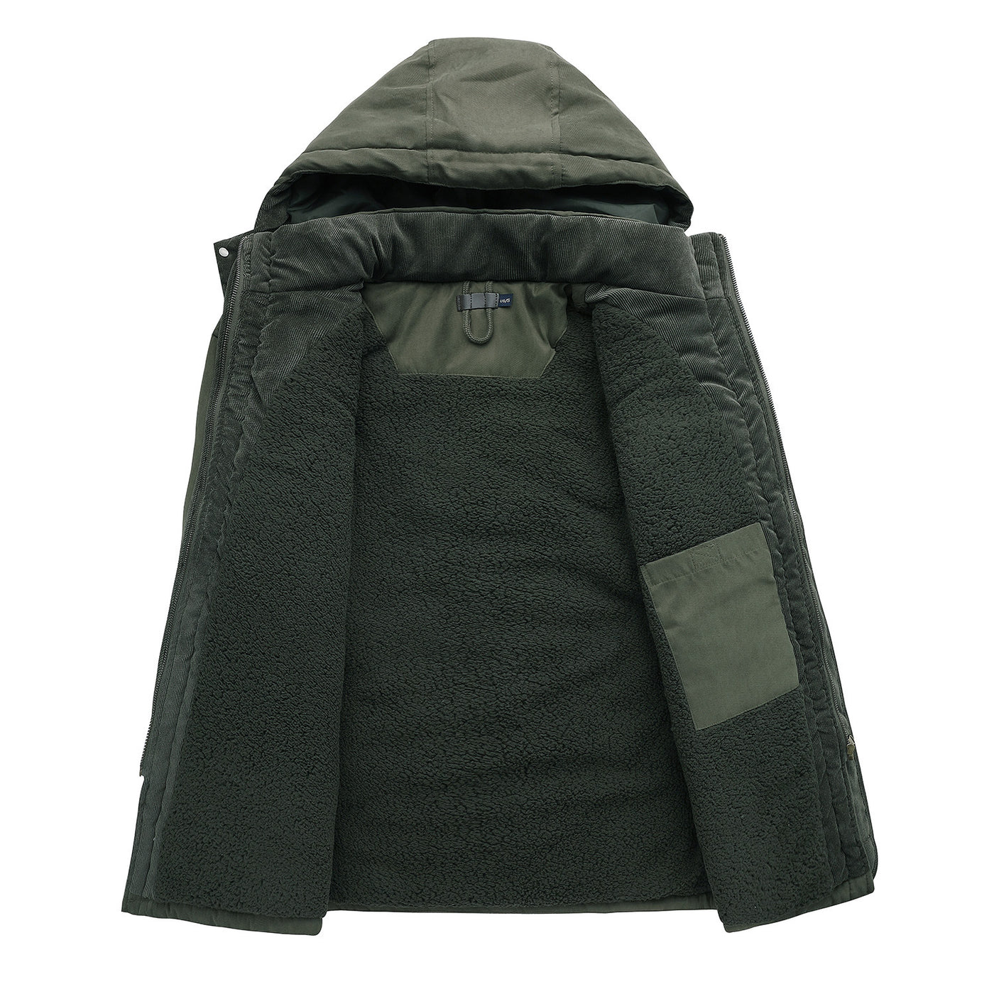Men's Winter Thick Windproof Inner Fleece Jacket