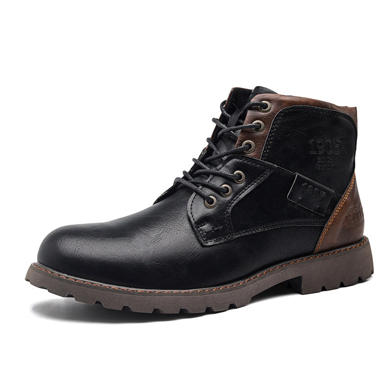 Men's Retro Casual Leather Boots