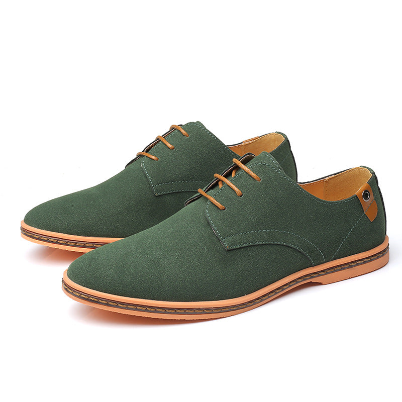 Men's Classic Suede Leather Casual Office Shoes