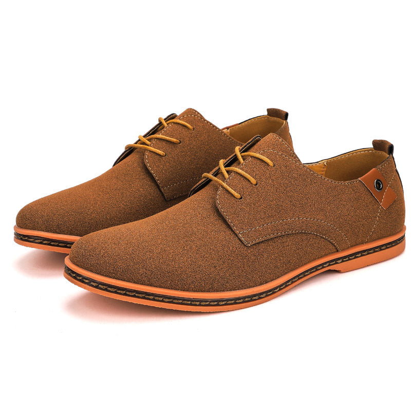 Men's Classic Suede Leather Casual Office Shoes