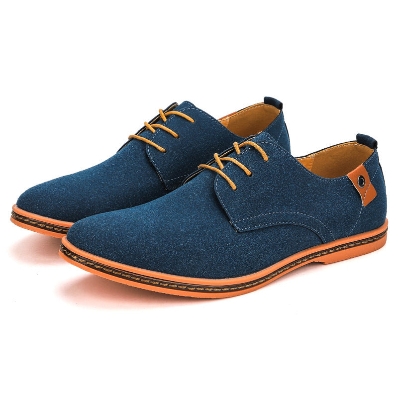 Men's Classic Suede Leather Casual Office Shoes