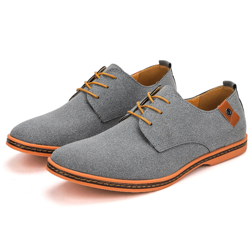 Men's Classic Suede Leather Casual Office Shoes