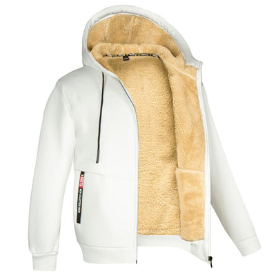Men's Winter Inner Fleece Hoodie Jacket