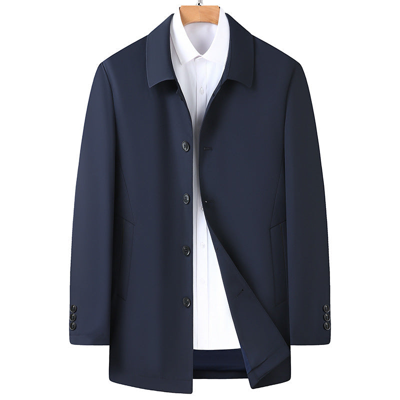 Men's Spring Autumn Premium Business Fitted Jacket