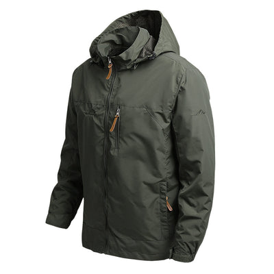 Men's Thin Outdoor Hooded Jacket