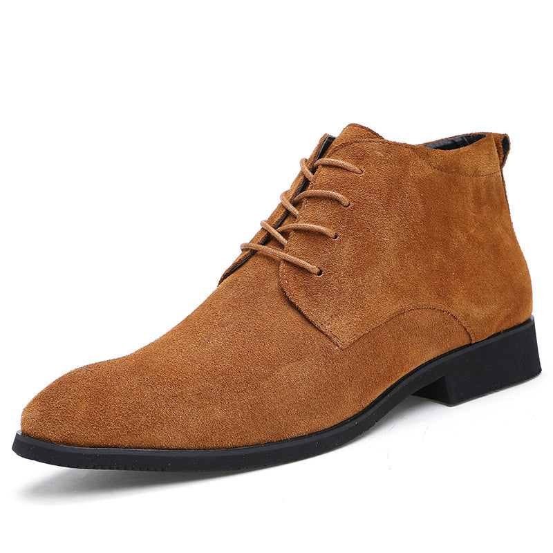 Men's Fashion Suede Leather Boots
