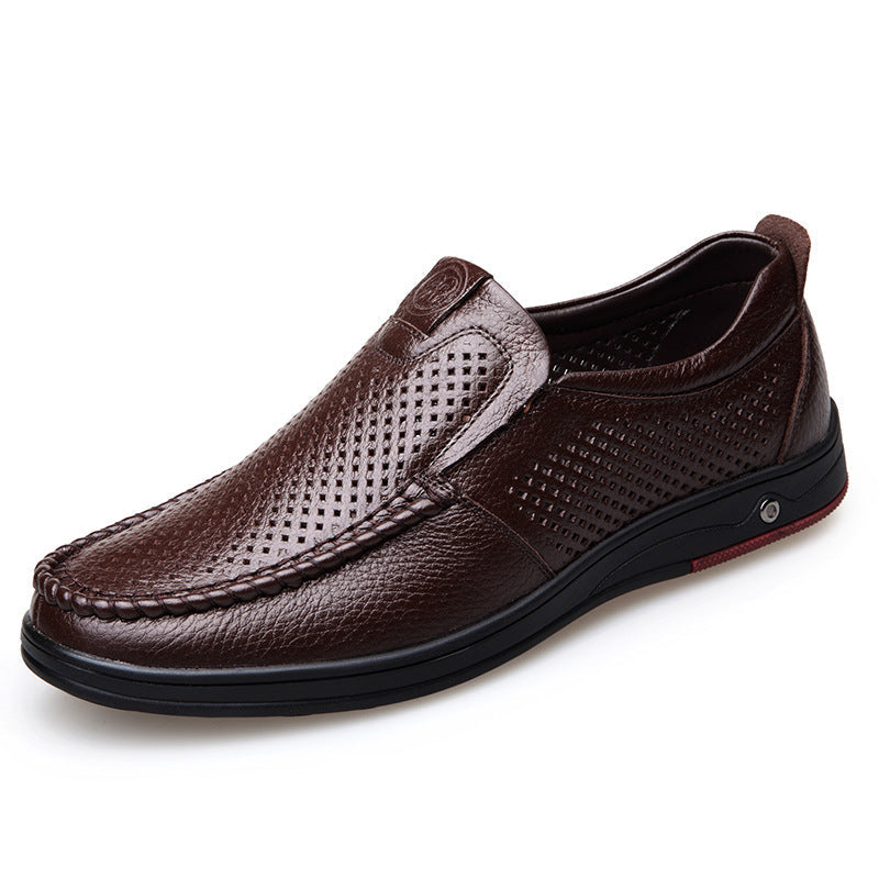 Men's Casual Leather Driving Style Loafer