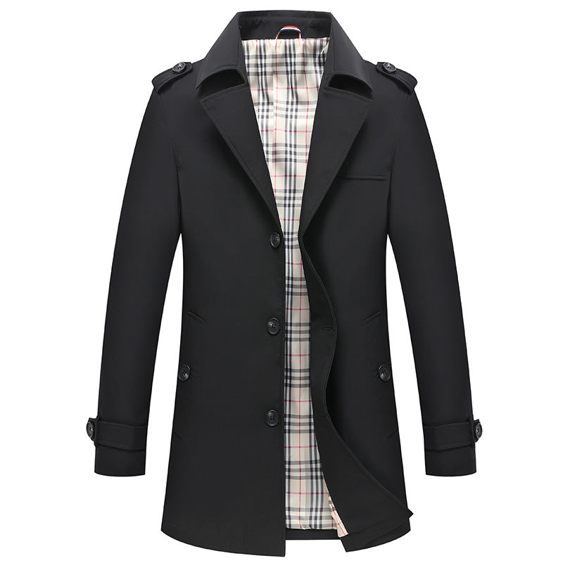 Men's British Premium Slim Fit Windbreaker Jacket