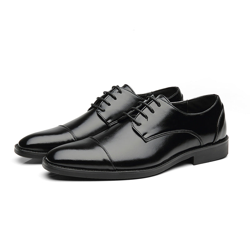Men's Classic Leather Oxford Dress Shoes