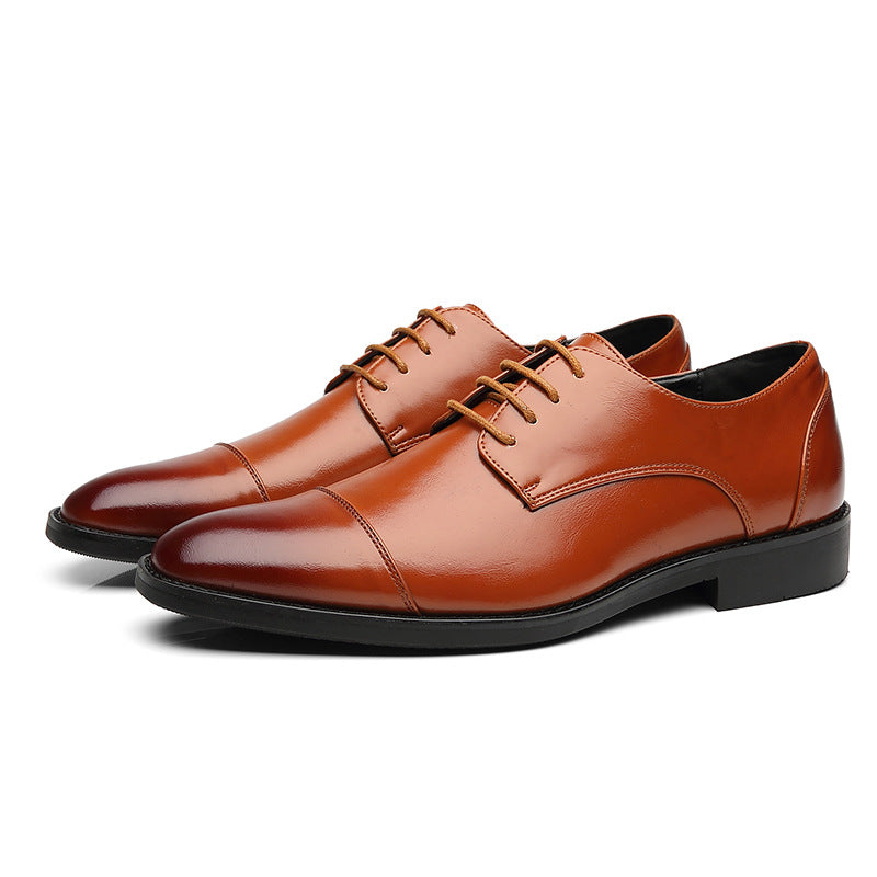 Men's Classic Leather Oxford Dress Shoes