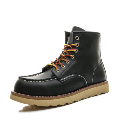 Men's Retro Genuine Leather Work Boots