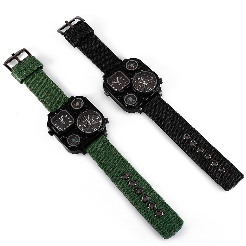 Men's Multi-time Zone Personality Sports Watch