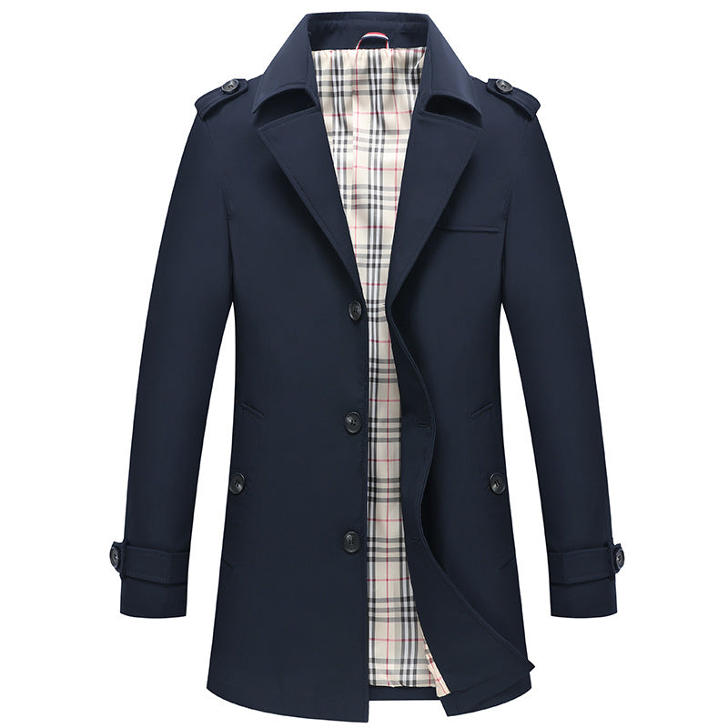 Men's British Premium Slim Fit Windbreaker Jacket