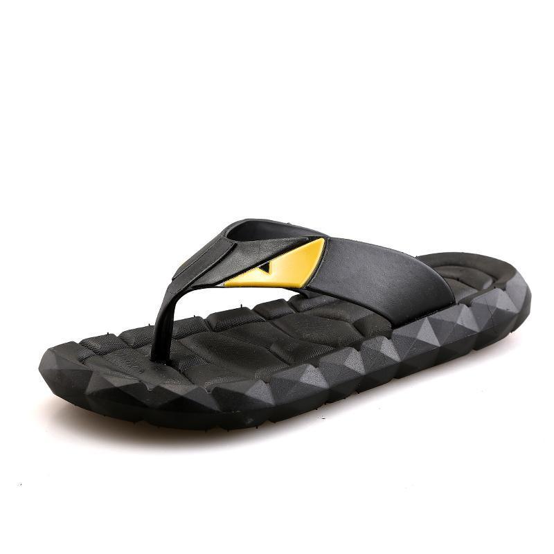 Men's Casual Beach Flexible Colorful Slippers