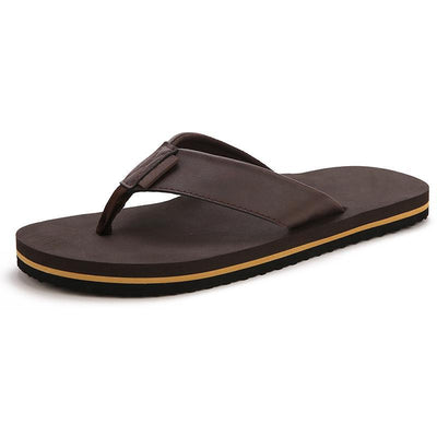 Mens Flip Flops Beach Sandals Lightweight EVA Sole Comfort Slippers
