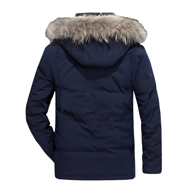 Men's Thick Hooded Duck Down Jacket