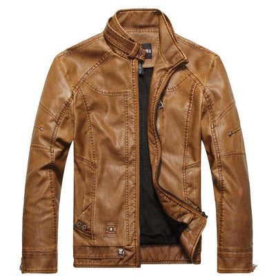 Men's Classic Leather Jacket