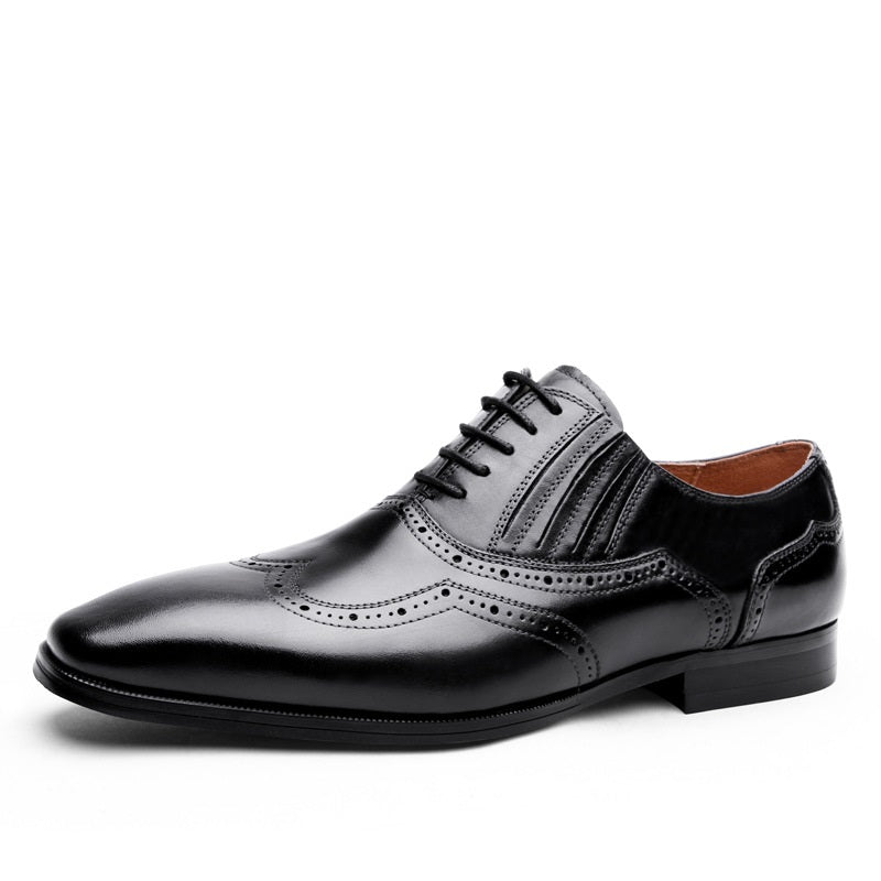Classic Genuine Leather Brogue Shoes