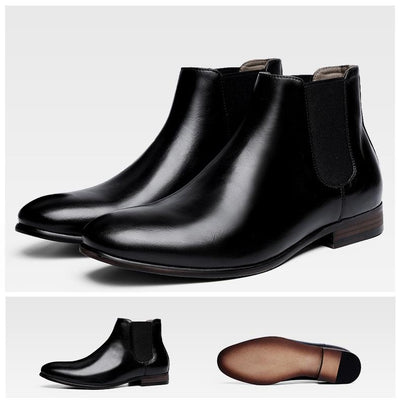Men's Classic Leather Chelsea Boots