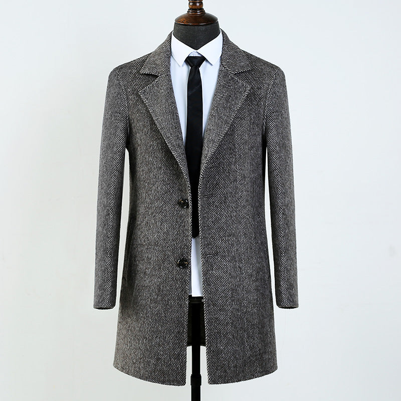 Top Double-Faced 80% Wool Coat