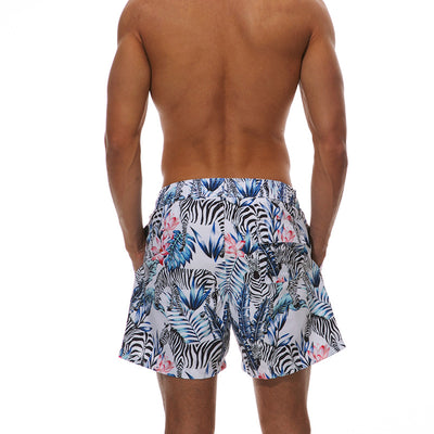 Animal Printed Beach Shorts
