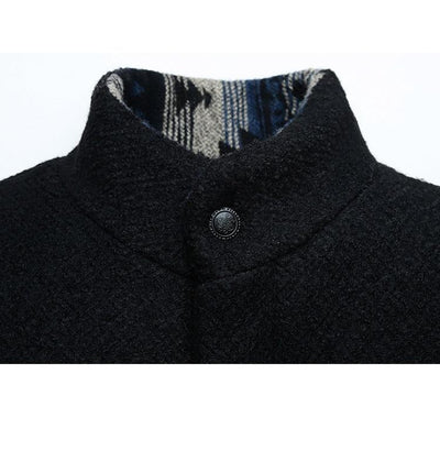 Hand-Sewn Men's 60% Wool Causal Vest