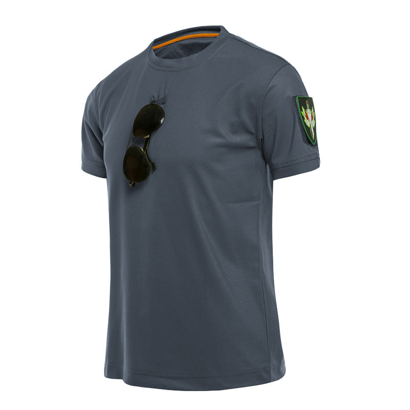 Men's Outdoor Casual Solid Quick-Dry T-Shirt