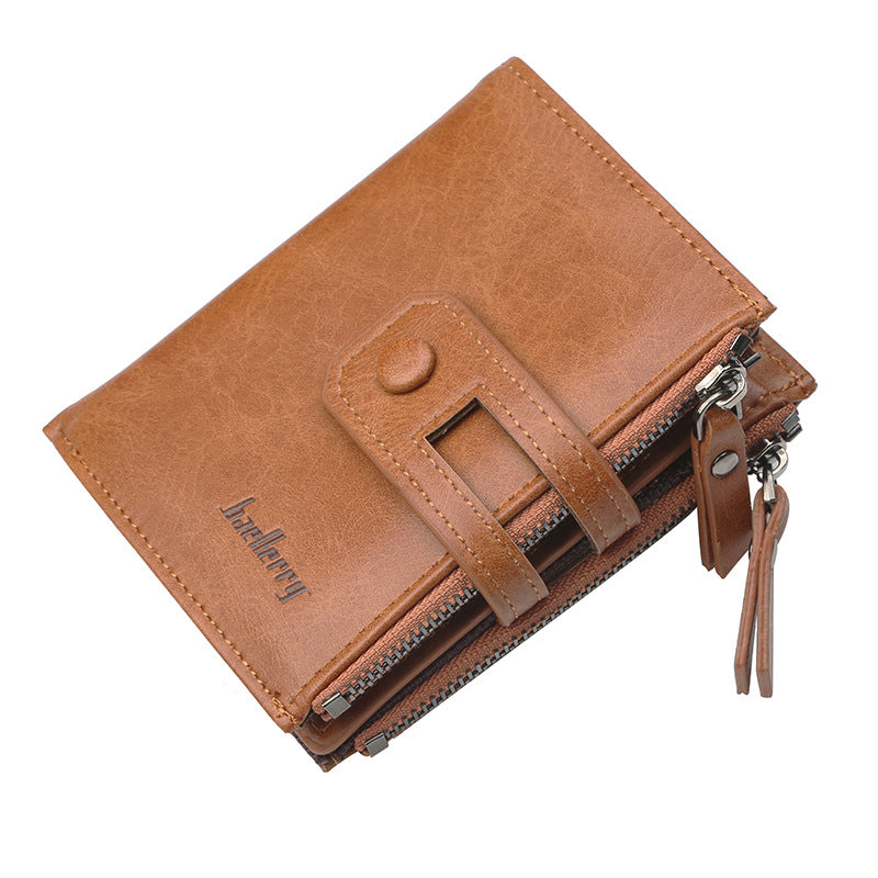 Genuine Leather Short Style Wallets