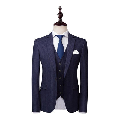 Men's Classic Suits (Jacket+Pants+Vest), #001