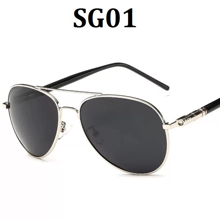Men Aviator Sunglasses Polarized - UV 400 Protection with Classic Style