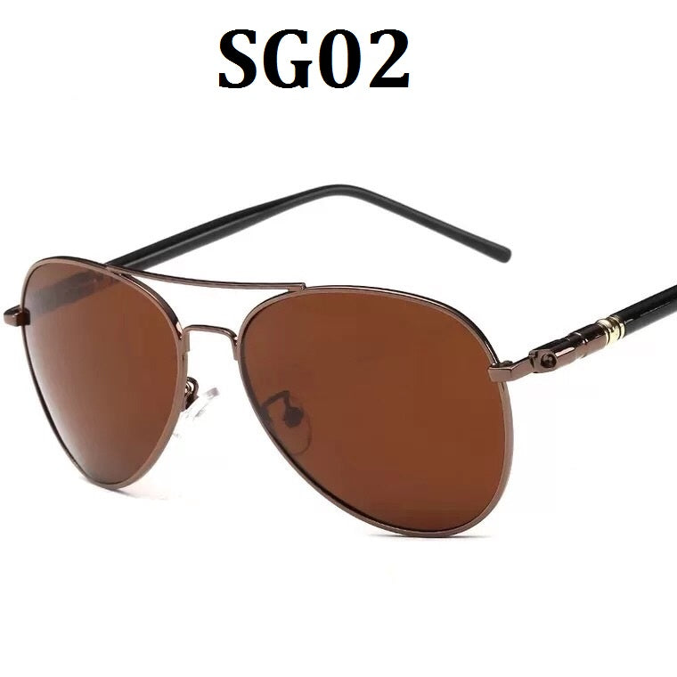 Men Aviator Sunglasses Polarized - UV 400 Protection with Classic Style