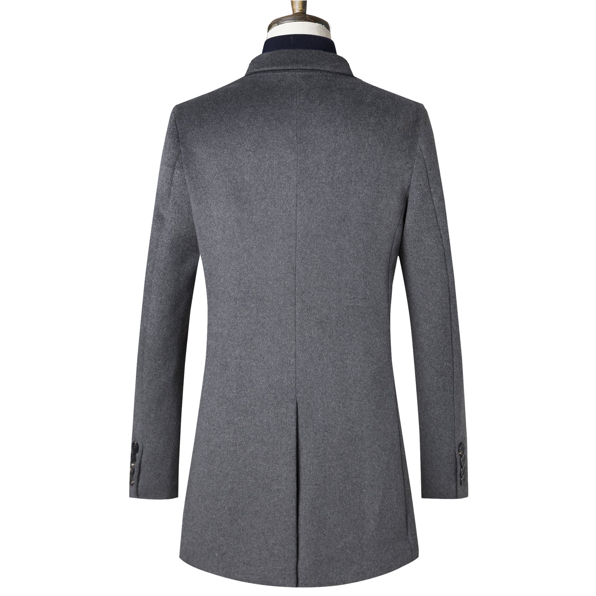 Gentlemen Slim Wool Coat #002