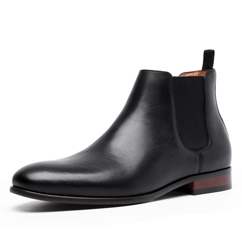 CLASSIC GENUINE LEATHER CHELSEA BOOTS