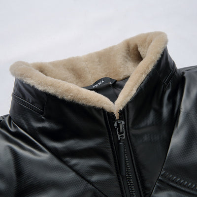 Men's Warm Lightweight Fur Collar Down Jacket
