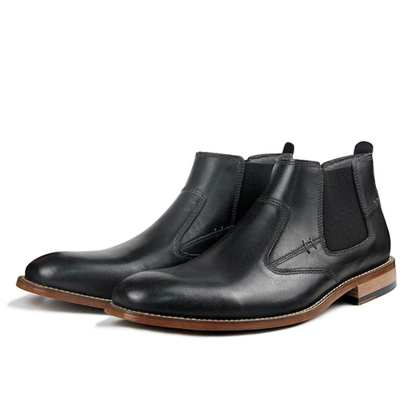 Men's Classic Flat Leather Boots