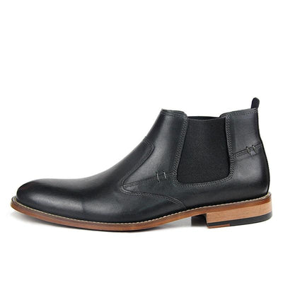 Men's Classic Flat Leather Boots