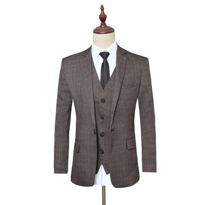 Men's Luxury Suits (Jacket+Pants+Vest)