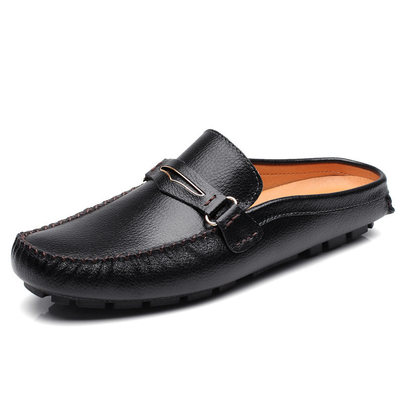 Men's Genuine Leather Driving Sandal