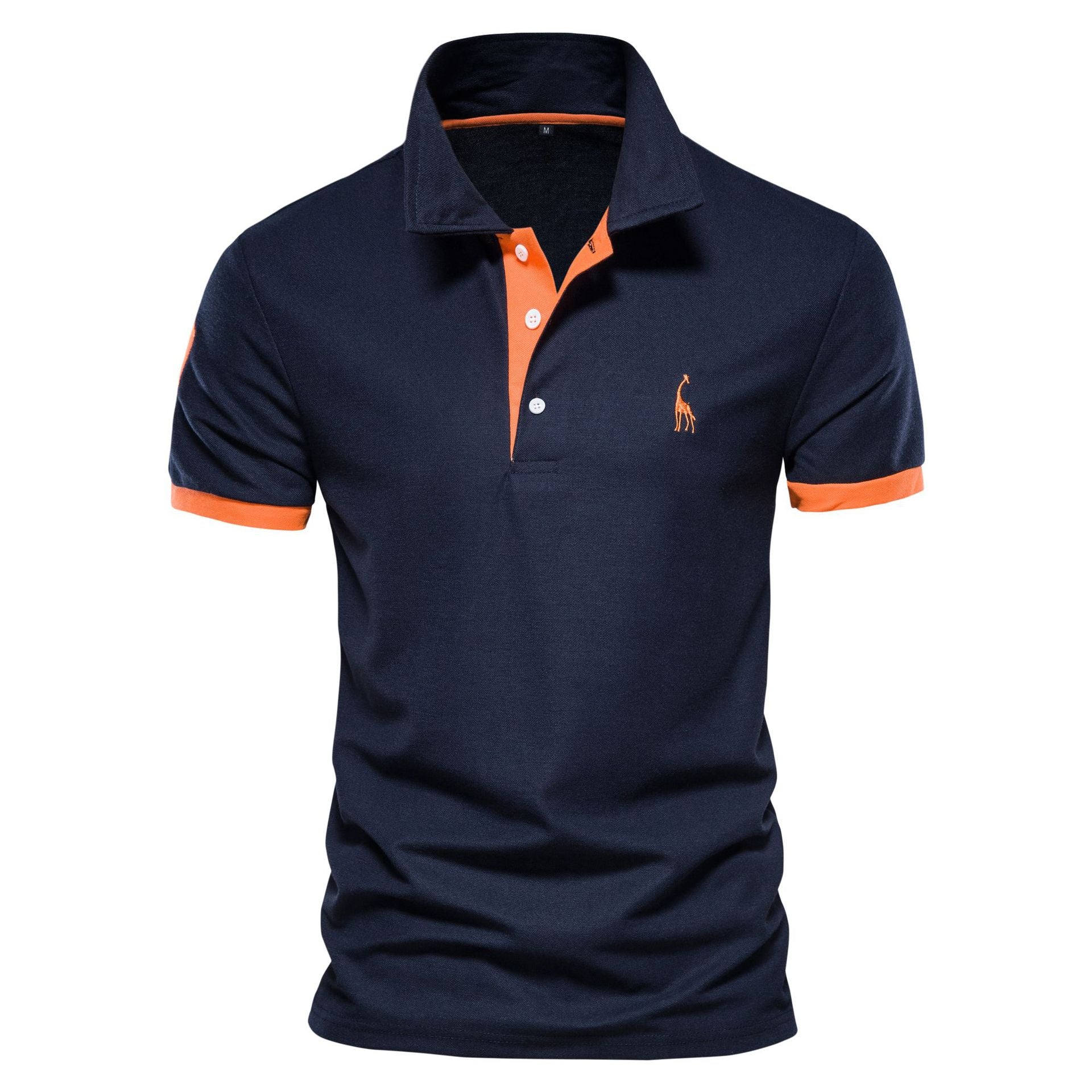 4 Pieces Men's Premium Cotton Blend Casual Polo Shirts