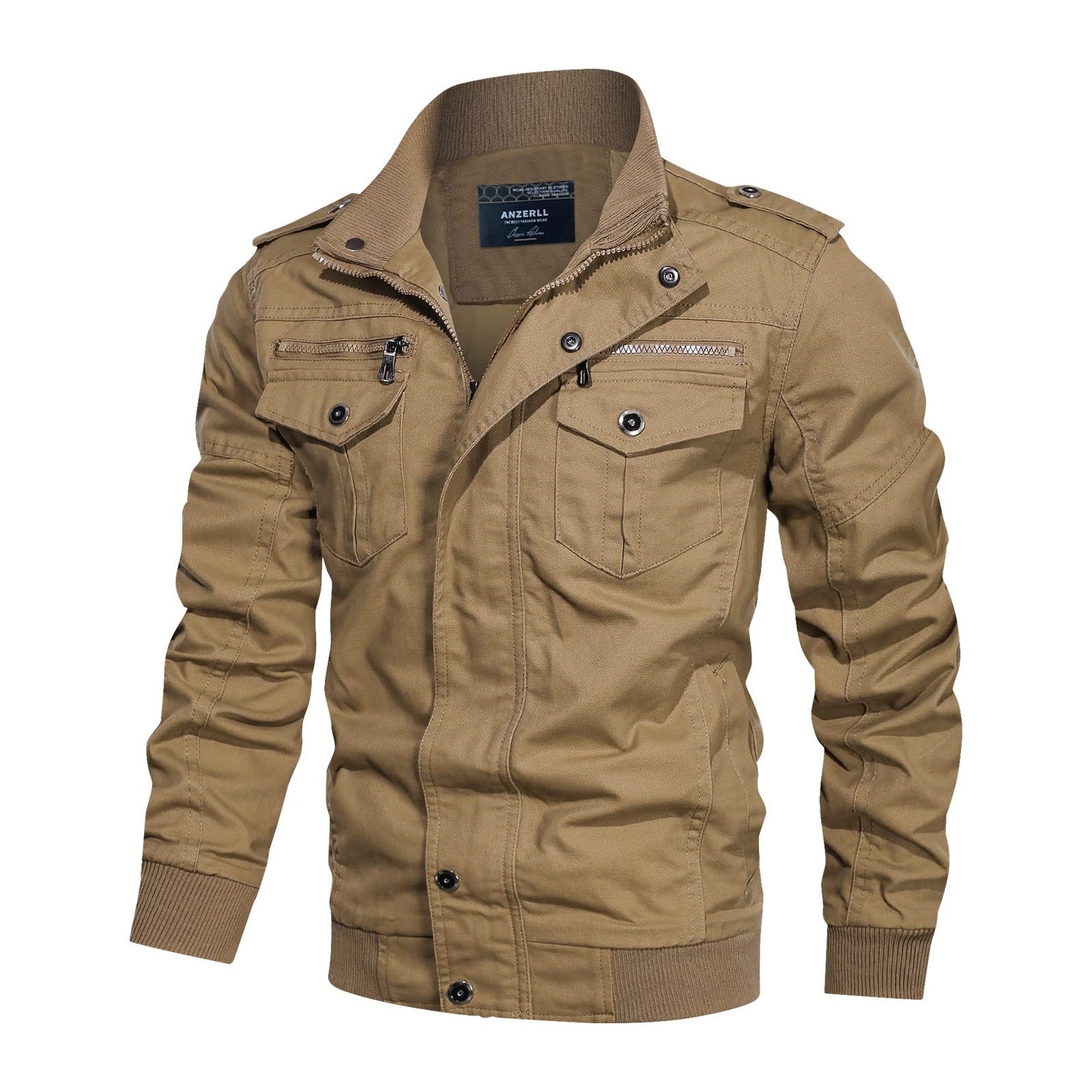 Men's Spring Lightweight Cotton Military Jacket